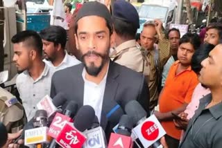 سندیش کھالی جانے کے دوران رکن اسمبلی نوشاد صدیقی کو پولیس نے حراست میں لے لیا