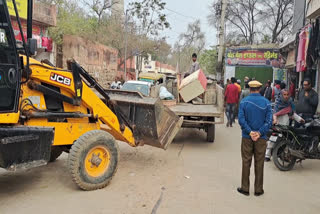 Encroachment in Charkhi Dadri