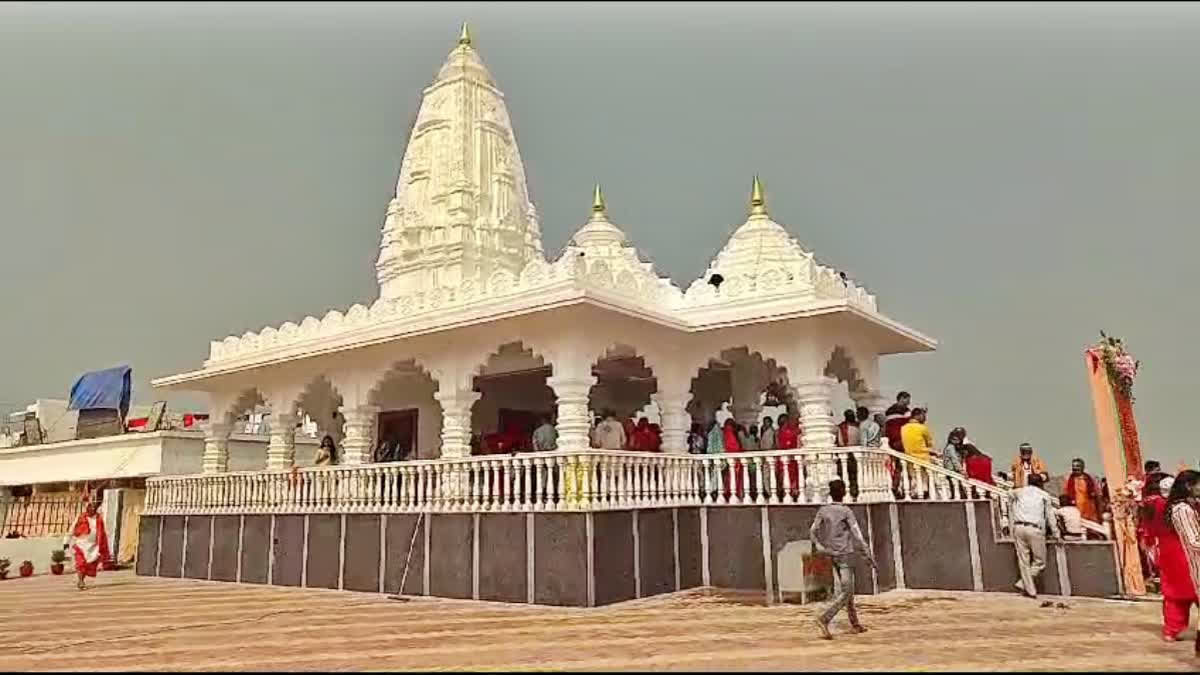 On Mahashivratri, Vijay Singh unveiled Shiv Shakti Dham temple in Gobarhi village, dedicated to his wife's memory.