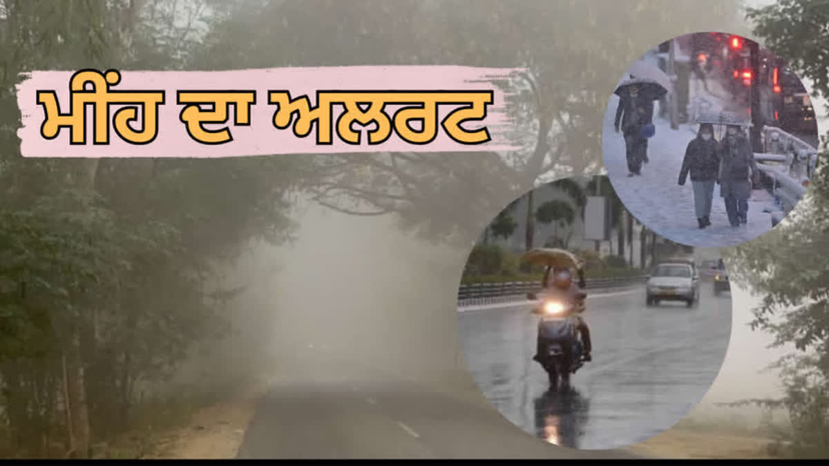 RAIN FORECAST IN PUNJAB