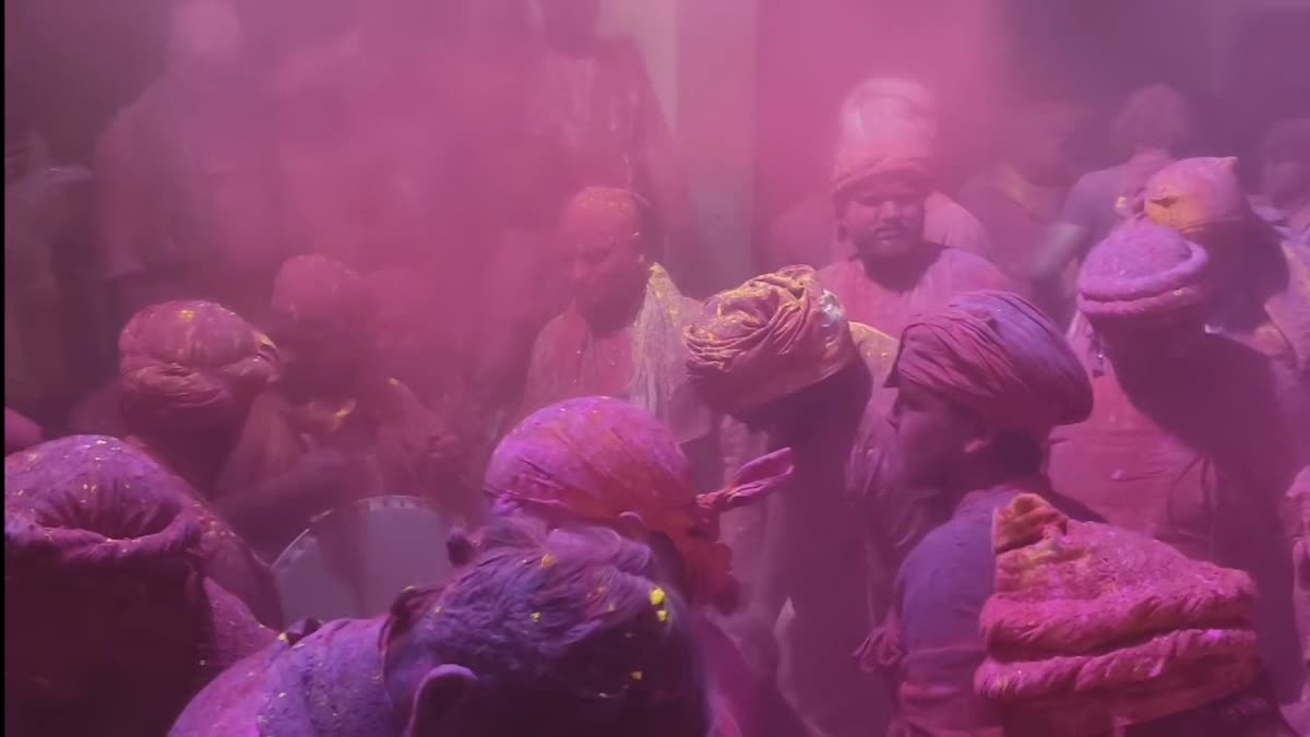 Holi Celebrations Begin In Uttar Pradesh's Historical Town Barsana; Lathmar Holi Set For March 8