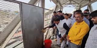 SEHORE MP CLEANING RAILWAY STATION