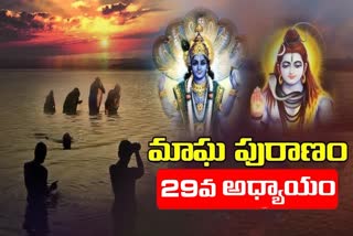 Magha Puranam Chapter 29