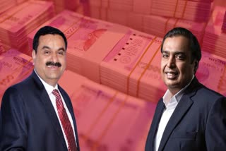 ambani Adani super billionaires