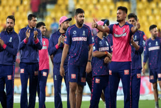 Sanju Samson-led Rajasthan Royals have revealed their jersey for the upcoming IPL 2025 season at Poornima University on Thursday.