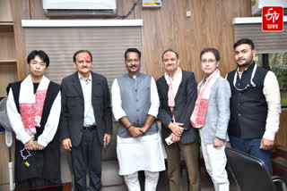 Health Minister Ashok Singhal holds meeting with Japanese delegation on investment in health sector