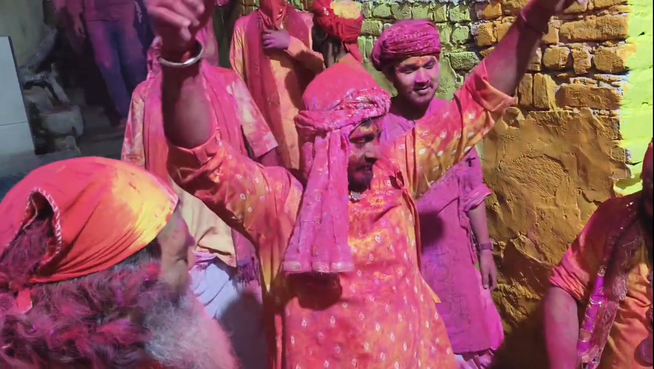 Holi Celebrations Begin In Uttar Pradesh's Historical Town Barsana; Lathmar Holi Set For March 8