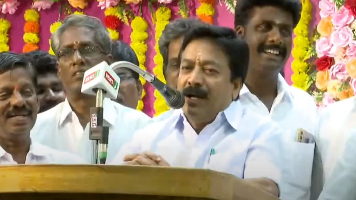 AIADMK Ex Minister CV Shanmugam