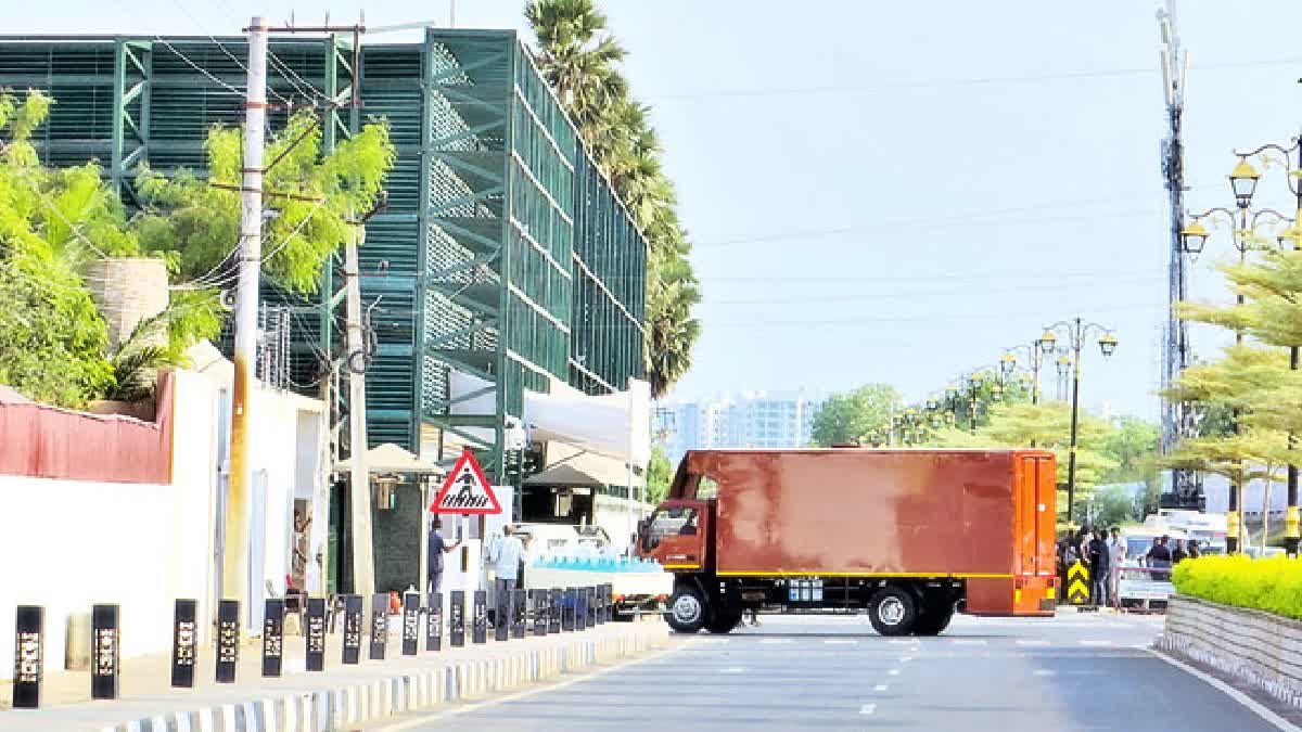Suspected Container Vehicle at AP CM Camp Office