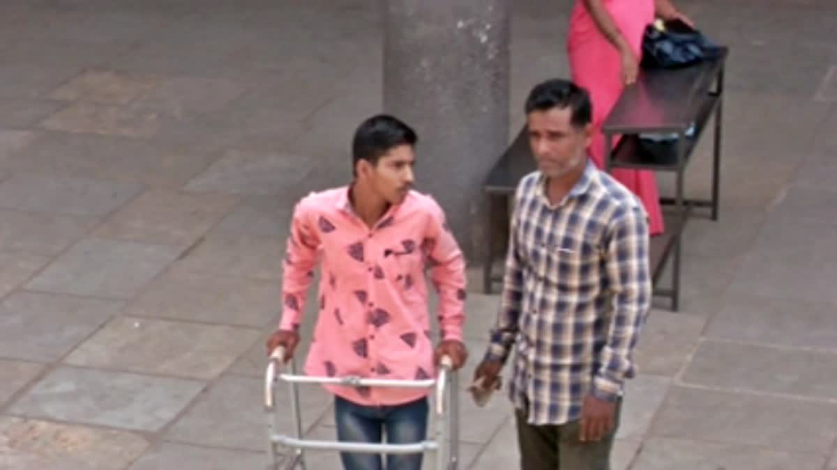 disabled student  Demand for action from parents  Vijayapura