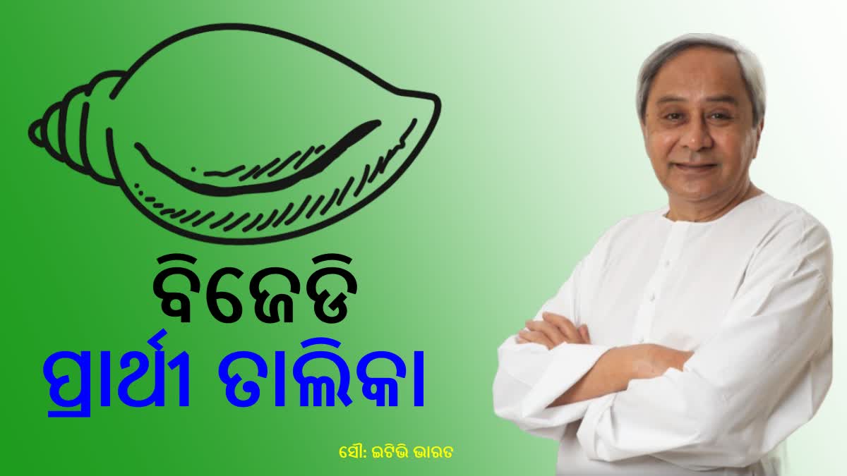 BJD Announce Candidate List