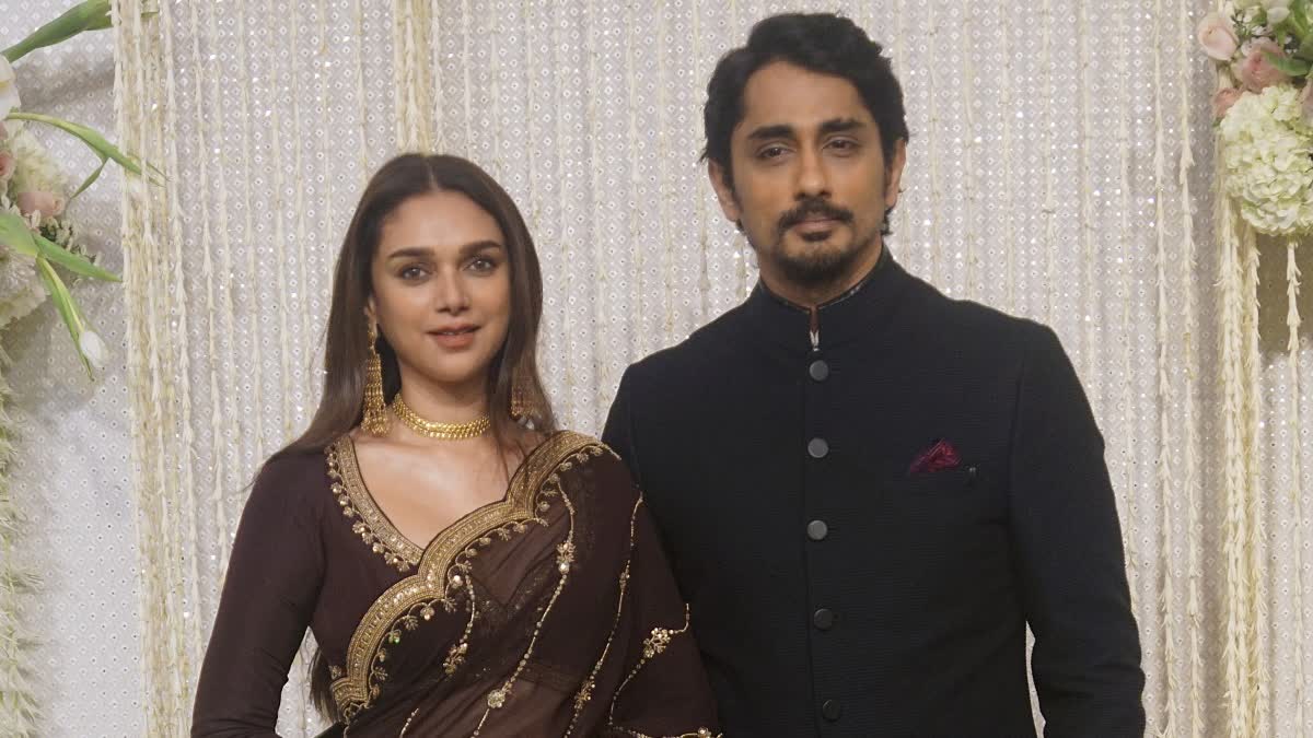 Aditi Rao Hydari and Siddharth