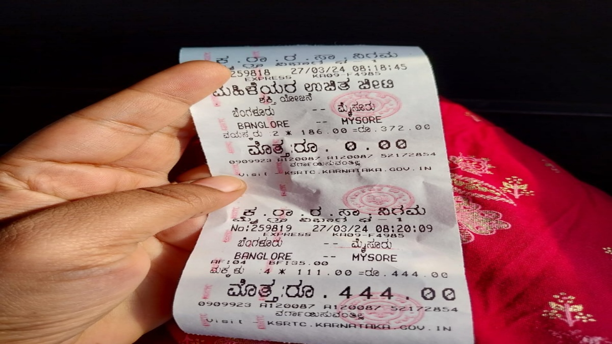 Ticket worth Rs 444 taken for four parrots