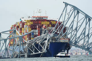 A cargo ship lost power and rammed into a major bridge in Baltimore early Tuesday, destroying the span in a matter of seconds and plunging it into the river in a terrifying collapse. Six people were missing and presumed dead, and the search for them was suspended until Wednesday morning.