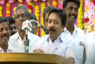 AIADMK Ex Minister CV Shanmugam