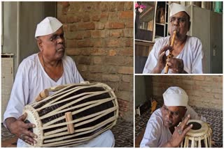 Blind Flutist In Maharashtra