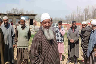 پلوامہ میں نئی ریلوے لائن کے نقشہ پراحتجاج