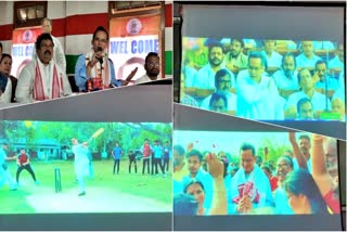 Congress candidate of Jorhat Lok Sabha constituency Gaurav Gogoi releases campaign song in Jorhat