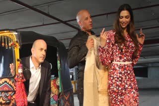 Vin diesel and Deepika padukone