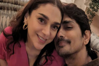 Aditi Rao Hydari and Siddharth