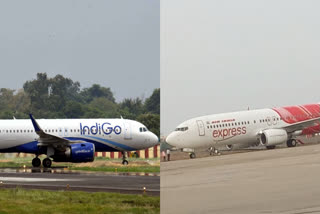 In a narrow escape for dozens of passengers, an IndiGo and an Air India Express aircraft came dangerously close to each other on the runway in Kolkata on Wednesday.