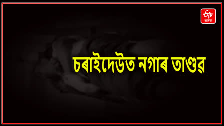 চৰাইদেউত নগাৰ তাণ্ডৱ