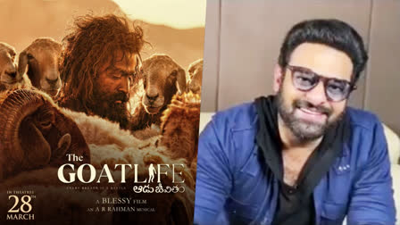 Prabhas Gives Prithviraj Sukumaran 'Well-Deserved Victories' Ahead of The Goat Life Release