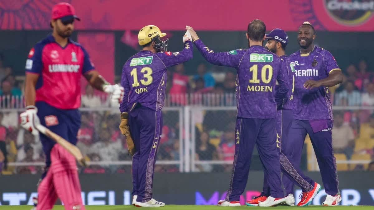 ராஜஸ்தான் ராயல்ஸ் அணியை வென்ற கொல்கத்தா