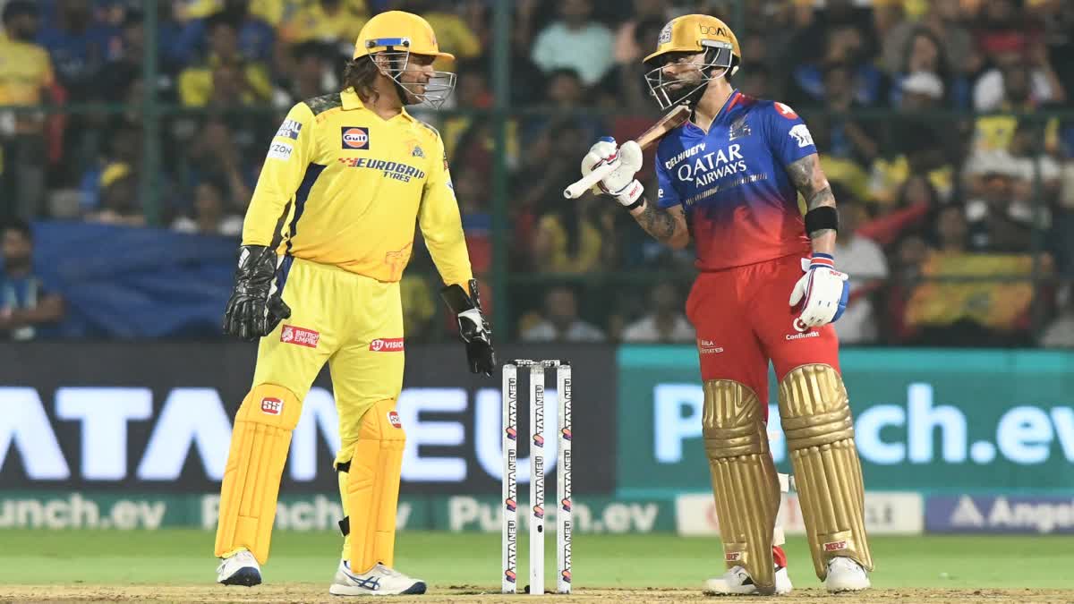MS Dhoni and Virat Kohli