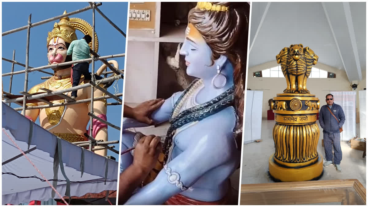 मूर्तिकार राजेश थापा