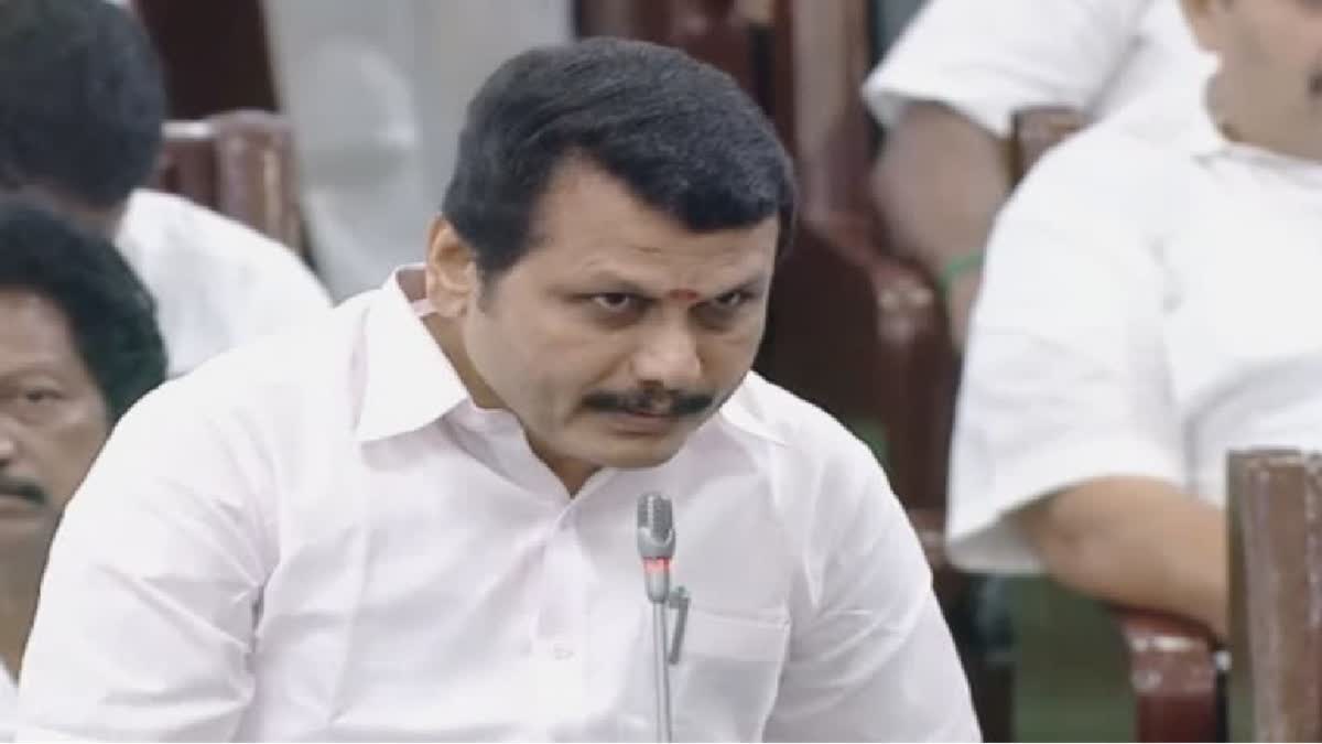 மின்துறை அமைச்சர் செந்தில் பாலாஜி