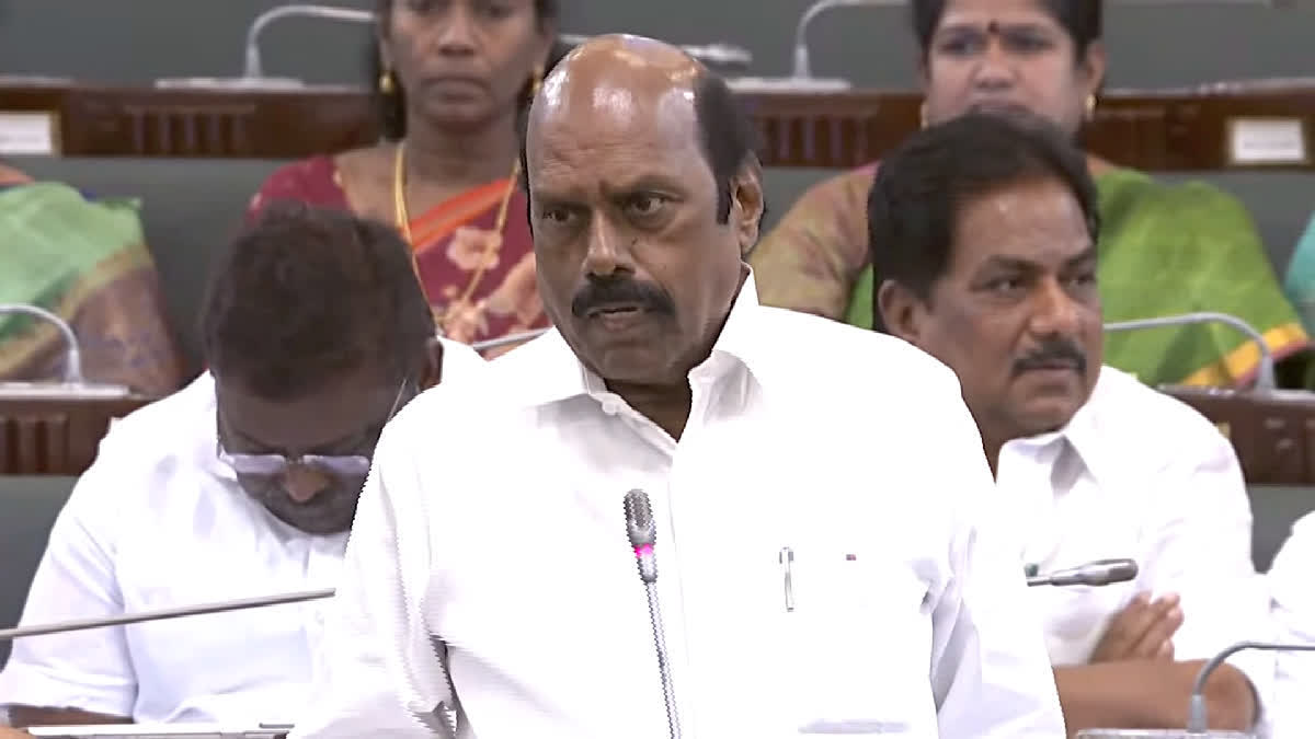 நெடுச்சாலைத்துறை அமைச்சர் எ.வ.வேலு
