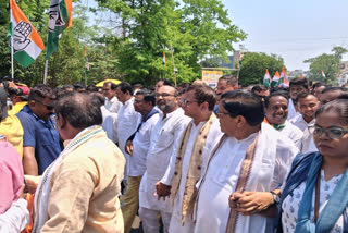 Congress Assembly Gherao padayatra