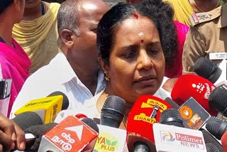வானதி சீனிவாசன் செய்தியாளர் சந்திப்பு