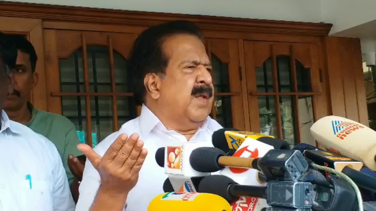 RAMESH CHENNITHALA ON ELECTION  LOK SABHA ELECTION 2024  KERALA LOK SABHA ELECTION 2024  RAMESH CHENNITHALA AGAINST CM