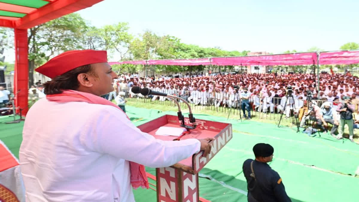 SP Chief Akhilesh Yadav criticised the ruling Bharatiya Janata Party (BJP) on Saturday, saying that it is "deliberately" attempting to leak government recruitment exam question papers in order to prevent young people from being eligible for reservation in government positions.