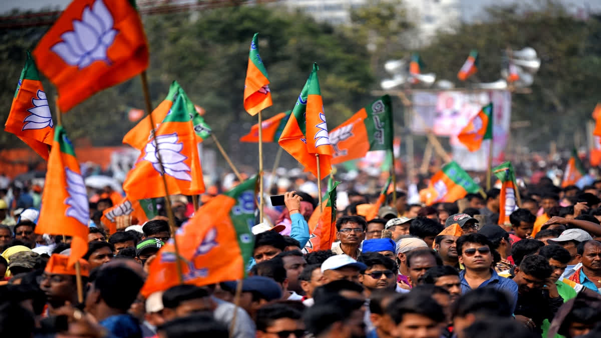 The BJP on Saturday accused the Trinamool Congress (TMC) government in West Bengal of "protecting" terrorists and rapists, alleging the state appears to be on the brink of anarchy.