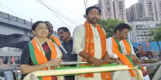 Heroine Kushboo Election Campaign in Secunderabad