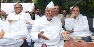Siraj Mehndi said Out of 26 states 24 state presidents are with Sharad Pawar