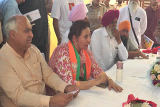 Parneet Kaur replied to NK Sharma regarding the Northern Bypass project in Patiala