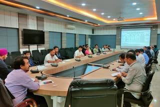 Review meeting of the work of the Tinsukia District Rural Development Department