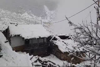 HEAVY SNOWFALL IN DRONAGIRI