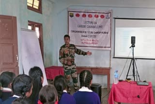 Manipur Assam Rifles free education initiative brings Kuki-Meity students together under one roof in Ukhrul. (Photo - The Assam Rifles)