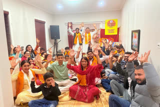 Indians celebrating Lord Parshuram's birth anniversary in Australia