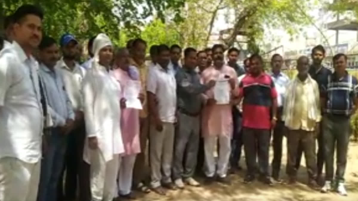 protest of Valmiki Samaj Dholpur