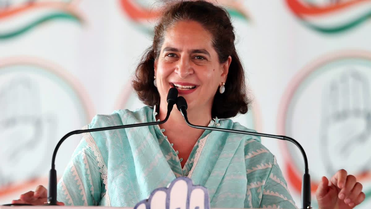 Congress leader Priyanka Gandhi Vadra while addressing a poll rally in Himachal Pradesh alleged that the only purpose of BJP leaders, starting from Prime Minister Modi, is to grab power at any cost and they indulge in corrupt practices to achieve their purpose.