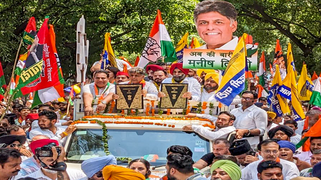 Manish Tiwari claims, 'INDIA' government will be formed on June 4, BJP will not get 150 seats