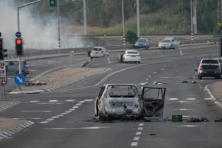 HAMAS ROCKET ATTACK ON ISREAL