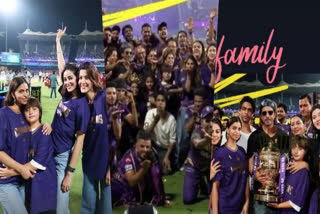 Instagram StoryAs Shah Rukh Khan's team Kolkata Knight Riders lifted the IPL championship this year, his daughter Suhana Khana and her friends Shanaya Kapoor and Ananya Panday took to their social media handles to share their joy.