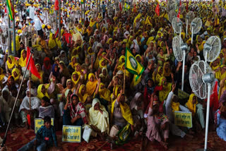 In the noise of the Lok Sabha elections, the caravan left for the Lok Sangram rally in Barnala